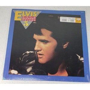 ELVIS ~ GOLD RECORDS VOLUME 5  ~ FACTORY SEALED 1984 BURNING LOVE MOODY BLUE NEW